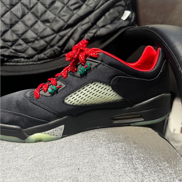 - Clot x Air Jordan 5 Low "Jade" size 10.5 - Picture 8 of 8